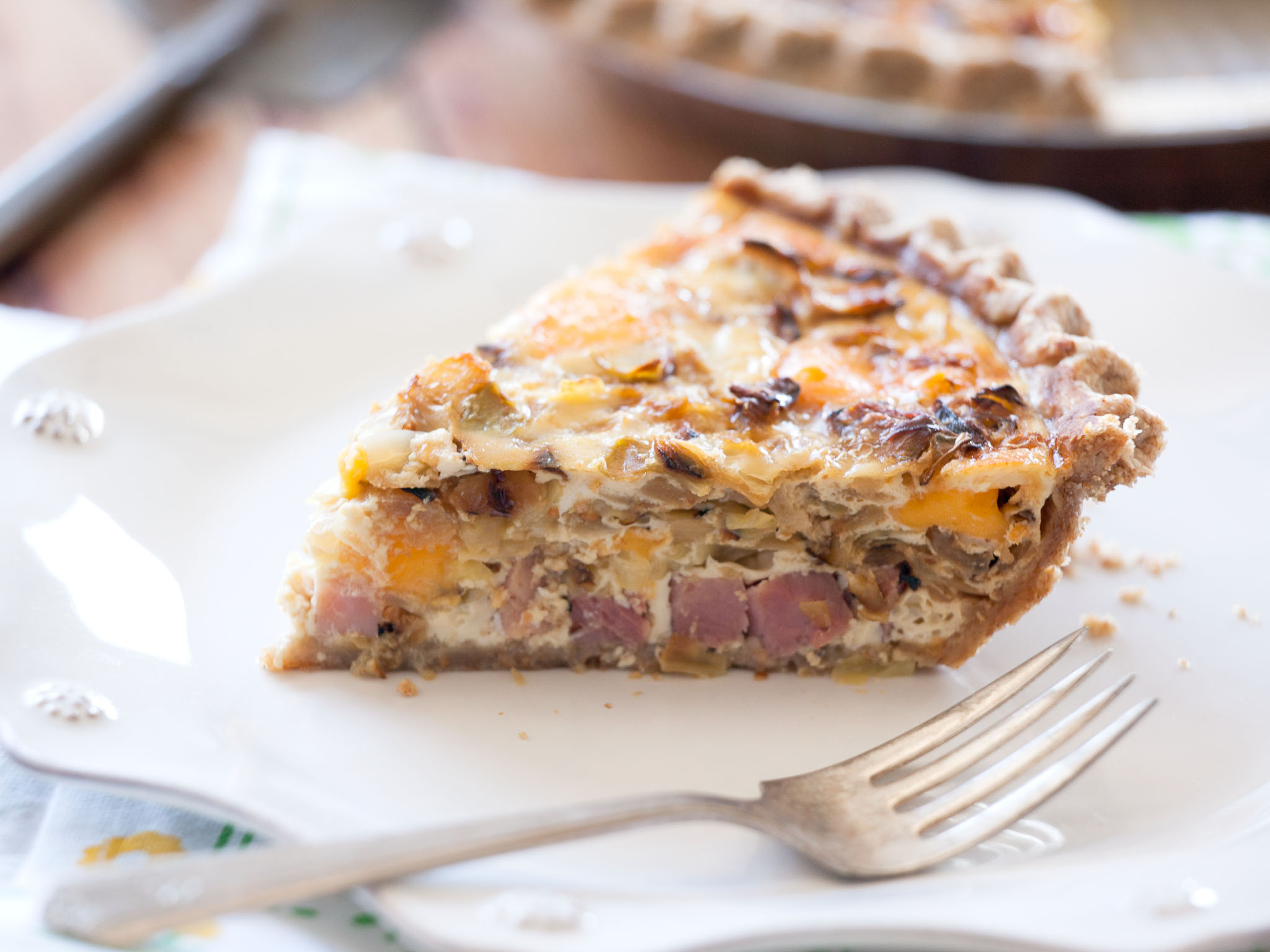 st patricks day quiche