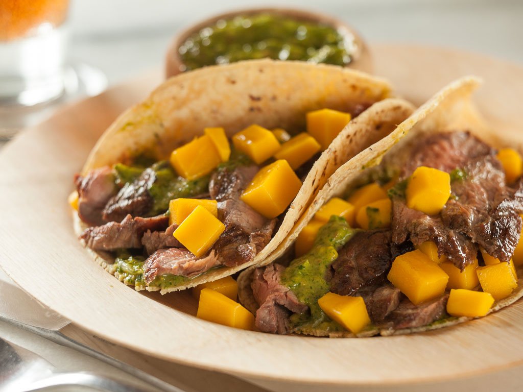 Recipe Flank Steak Fajitas with Mango Chimichurri Whole Foods Market