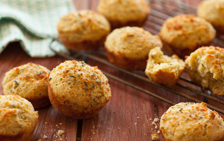 Recipe: <!-- -->Savory Parmigiano Reggiano Herb Muffins<!-- --> | Whole Foods Market