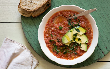 Recipe: <!-- -->Easy Tomato-Cucumber Gazpacho<!-- --> | Whole Foods Market