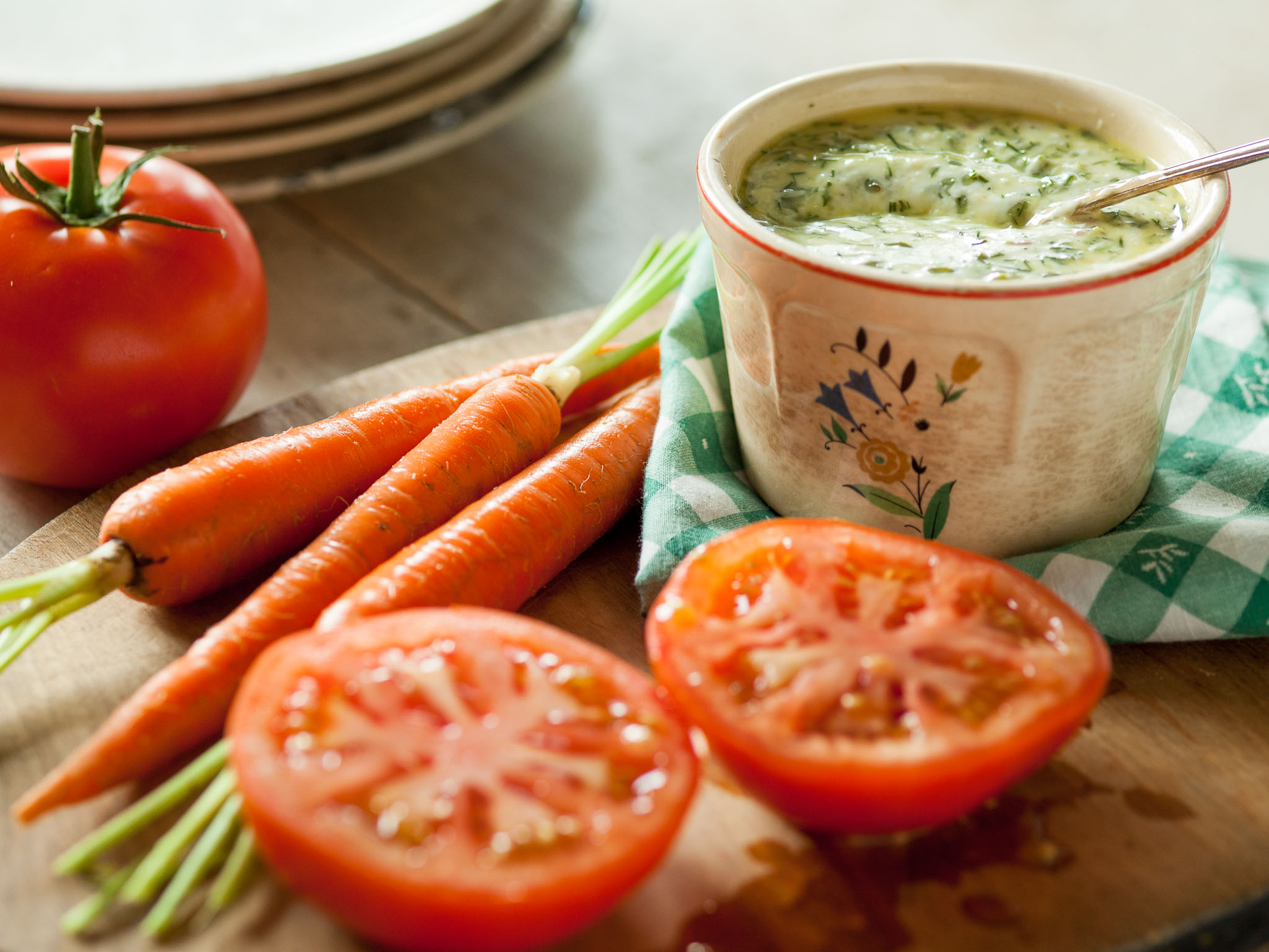 Recipe: <!-- -->Feta-Herb Dressing<!-- --> | Whole Foods Market