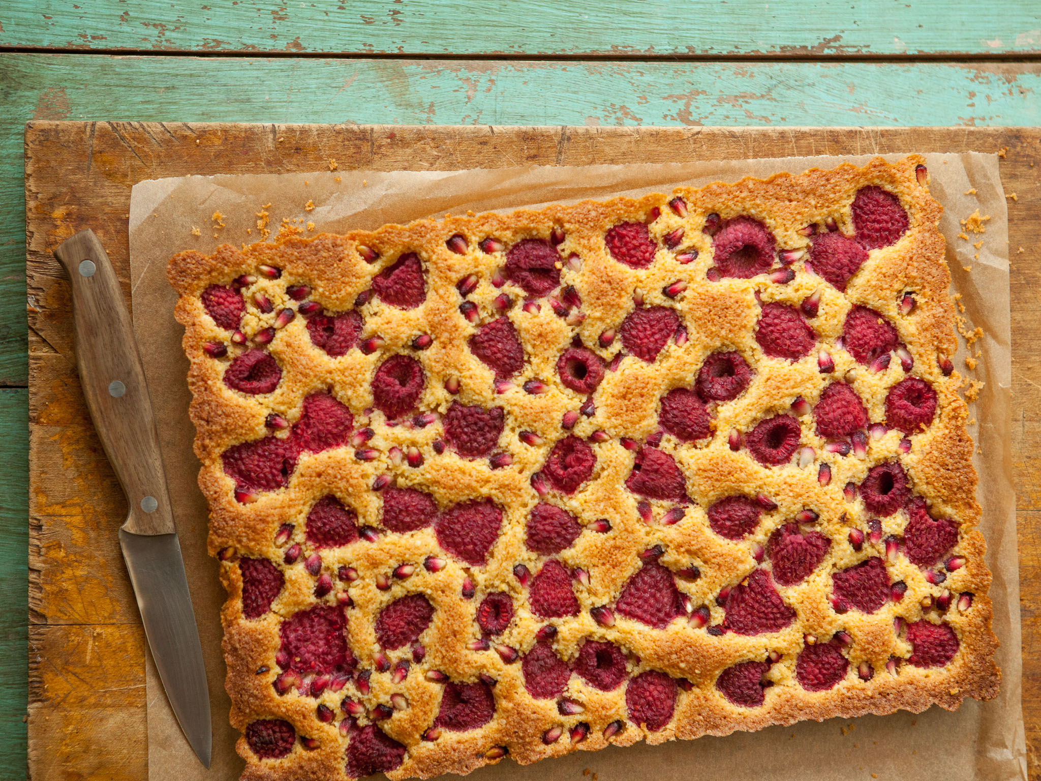Recipe BerryPomegranate Almond Tart Whole Foods Market
