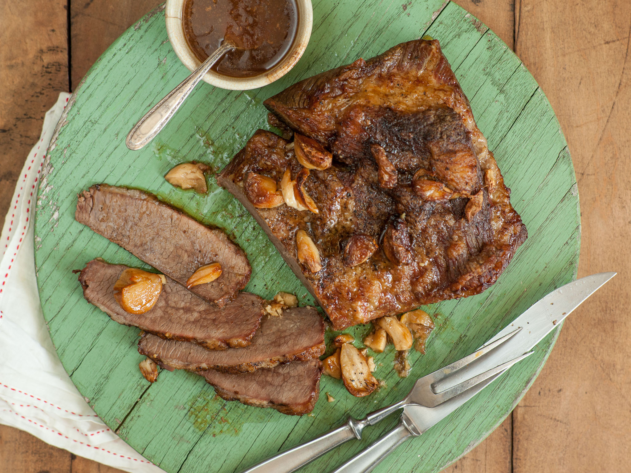 Recipe GarlicRoasted Beef Brisket Whole Foods Market