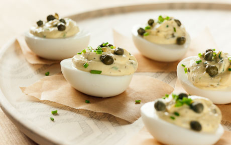 Recipe: <!-- -->Lemon-Caper Deviled Eggs<!-- --> | Whole Foods Market