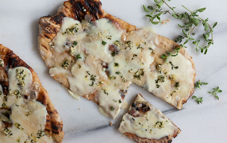 Recipe: <!-- -->Grilled Pizzas with Mozzarella and Parmigiano Reggiano<!-- --> | Whole Foods Market