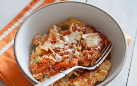 Recipe: <!-- -->Slow-Cooker Three-Cheese Enchilada Casserole<!-- --> | Whole Foods Market