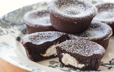 Recipe: <!-- -->Mini Chocolate-Ricotta Cakes<!-- --> | Whole Foods Market