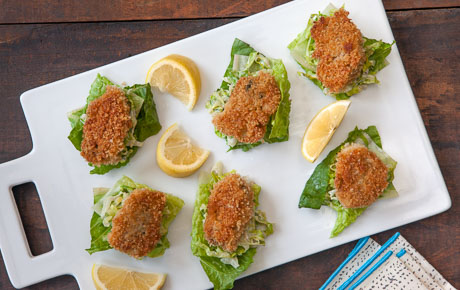 Recipe: <!-- -->Crispy Baked Oyster Caesar Salad Bites<!-- --> | Whole Foods Market