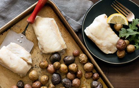 Recipe: <!-- -->Sheet Pan Supper: Cod and Potatoes<!-- --> | Whole Foods Market