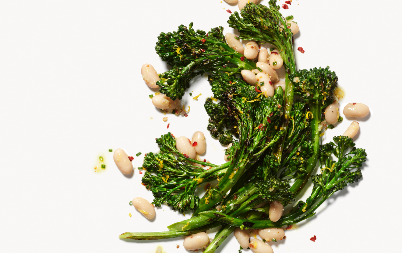 Recipe Lemony Broccolini with Cannellini Beans Whole Foods Market