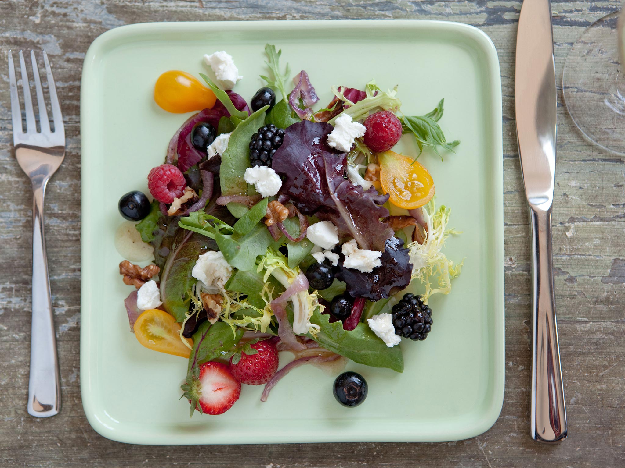 Recipe: <!-- -->Berry Goat Cheese Salad<!-- --> | Whole Foods Market