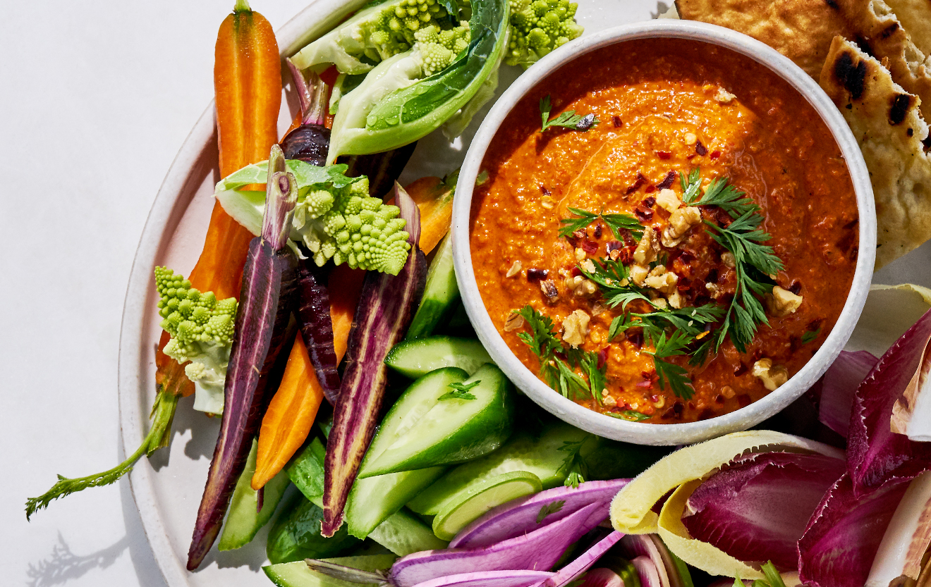 Recipe: <!-- -->Muhammara Spiced Red Pepper Dip<!-- --> | Whole Foods Market
