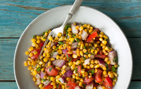 Recipe: <!-- -->Grilled Corn and Tomato Salad<!-- --> | Whole Foods Market
