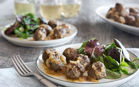 Recipe: <!-- -->Baked Buffalo Meatballs<!-- --> | Whole Foods Market