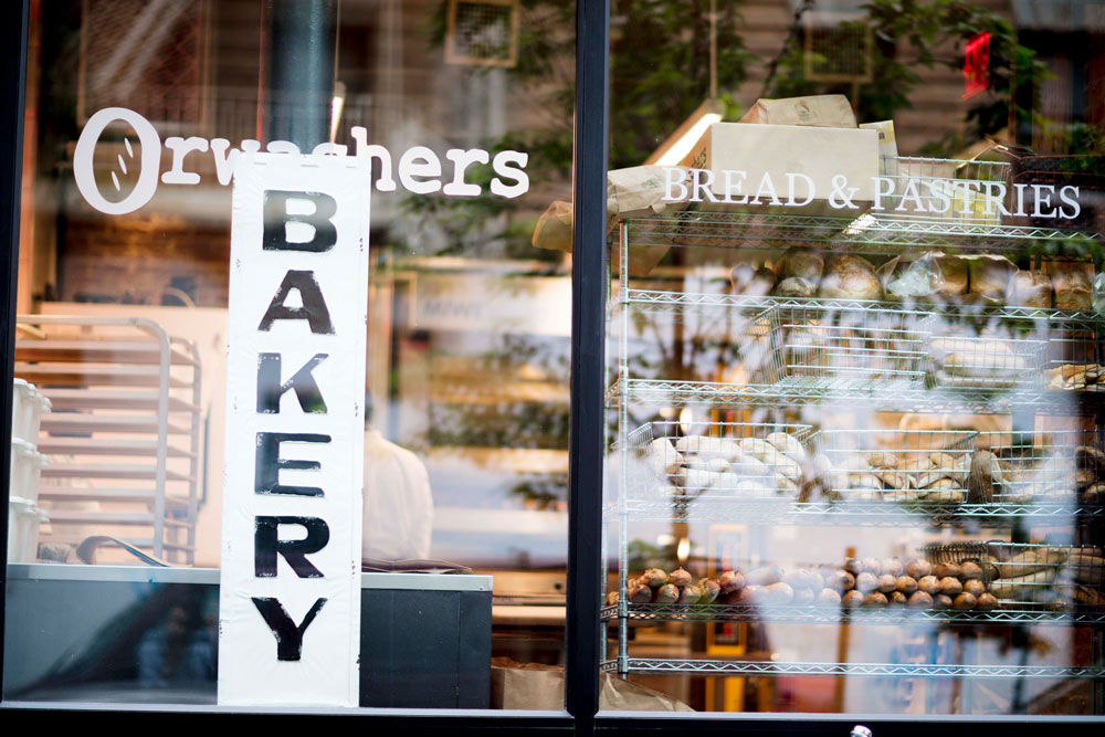 store front, Orwashers Bakery, Bread and Pastries