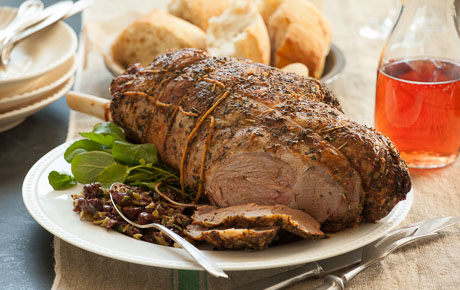 Recipe: <!-- -->Roasted Leg of Lamb with Olive and Orange Tapenade<!-- --> | Whole Foods Market